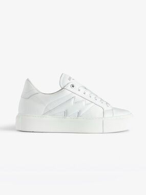 Zadig & Voltaire La Flash Low-Top Platform Sneakers 39